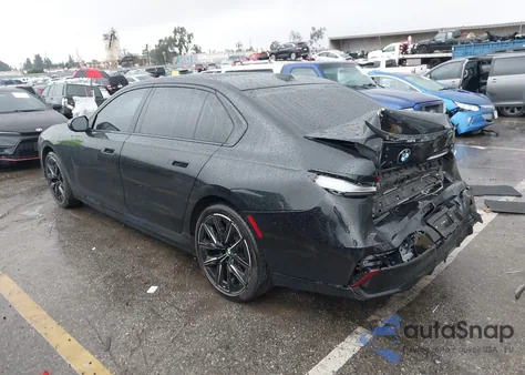 2024 BMW I7 Edrive50 z USA, uszkodzony, nr VIN WBY43EJ03RCP95673